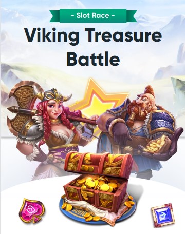 Slot Race. Viking Treasure Battle - bono de iViBet Casino