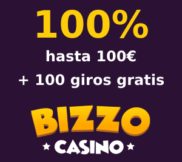 100% hasta 100€ +100 giros gratis en Dig Dig Digger / Mechanical Clover en Bizzo Casino